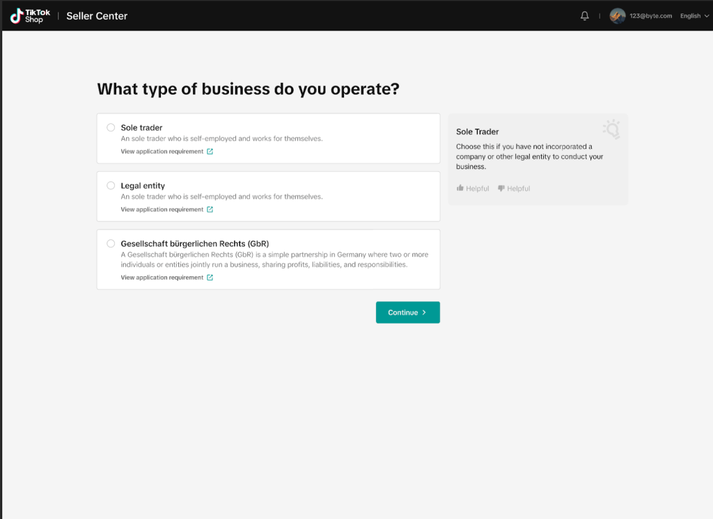 Vyberte si typ podnikání