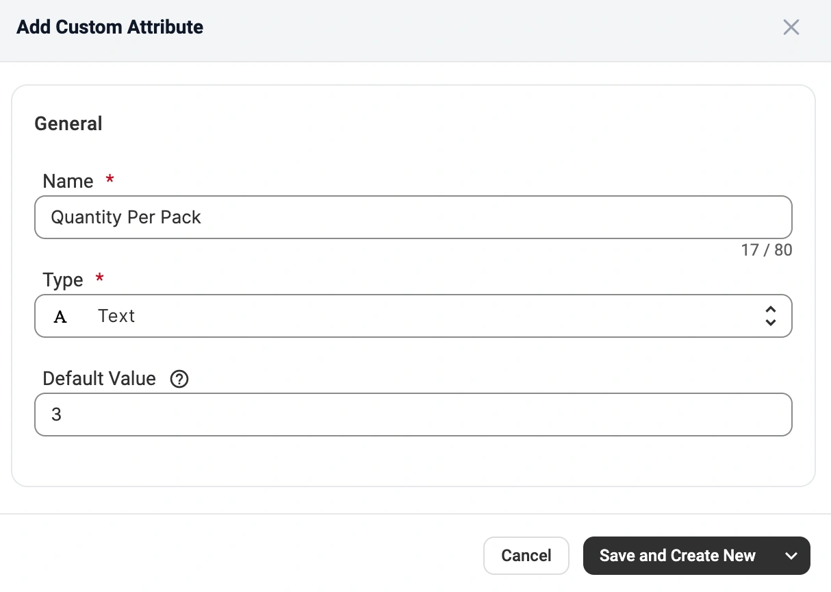 M2E Catalog Create a Custom Attribute Step 4-6