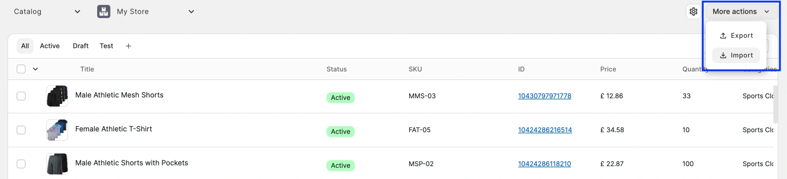 M2E Catalog Import Products via CSV