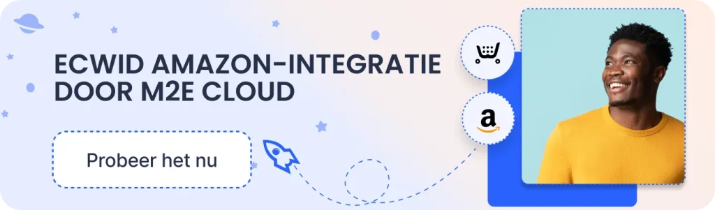 ecwid amazon-integratie door M2E Cloud