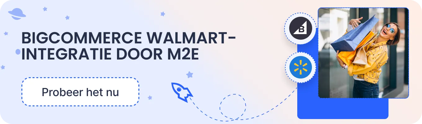 BigCommerce Walmart-integratie door M2E